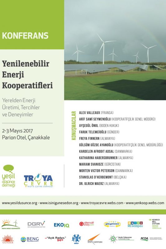 2. YENİLENEBİLİR ENERJİ KOOPERATİFLERİ KONFERANSI